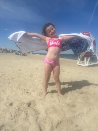 Photo Friday Ashley Rose My little girl living her best life on the beach this past Memorial Day!!
