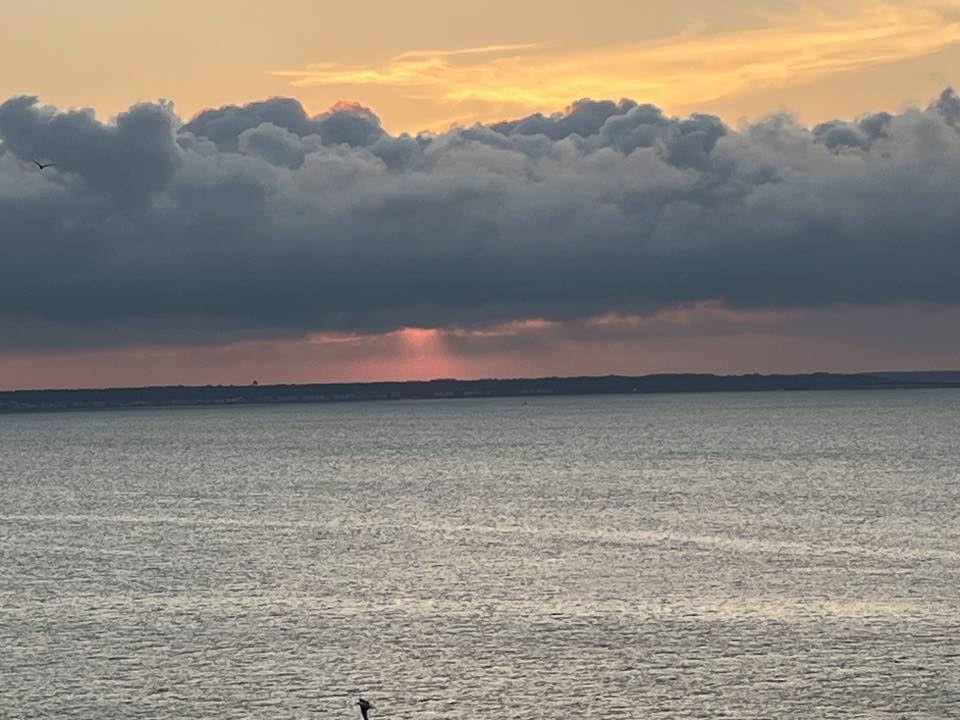 Photo friday Charity West Sunset over the bay @ Bella vista condos on 46st.