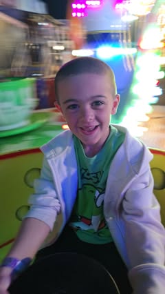 Photo Friday Christie Nicole Having the time of his life at Jolly Roger on the Pier