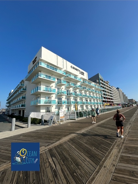 Courtyard at Marriot on the boardwalk