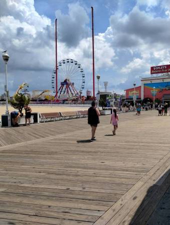 Photo Friday Elizabeth Parham Enjoying the boardwalk !