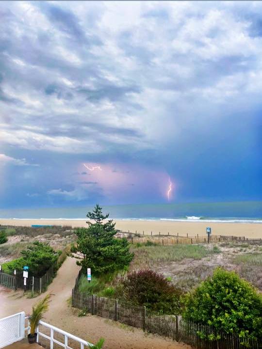 Photo Friday Gena Rae Storms in front of the seabonay in June