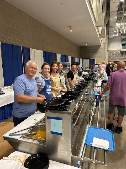 Greek Fest volunteers