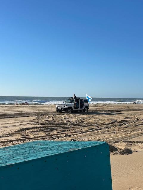 Jeep Fest on the beach