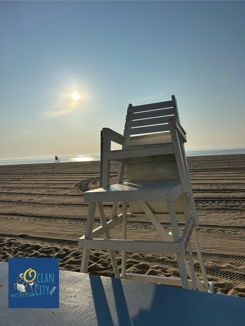 Sunrise as seen from the boardwalk