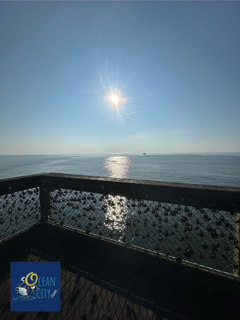 Sunrise from the Ocean City fishing pier
