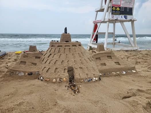 photo Friday Tommy Merriman My wife's sandcastle