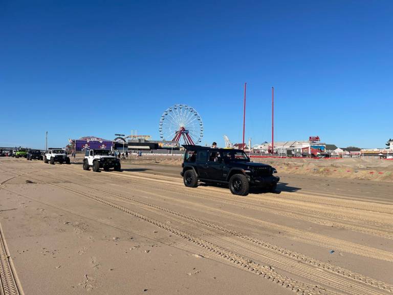 Ocean City Jeep Fest has Picture Perfect Weather for Day 2!