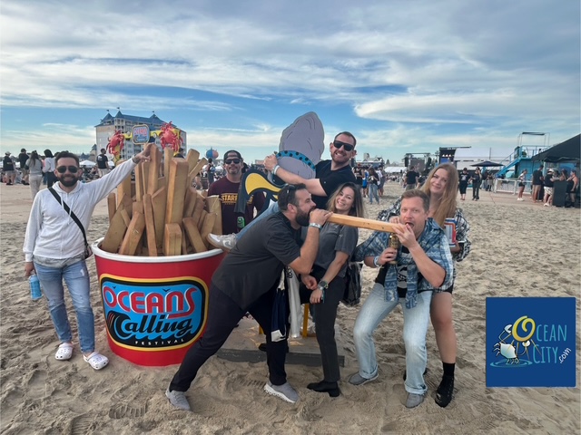 Group of friends at event