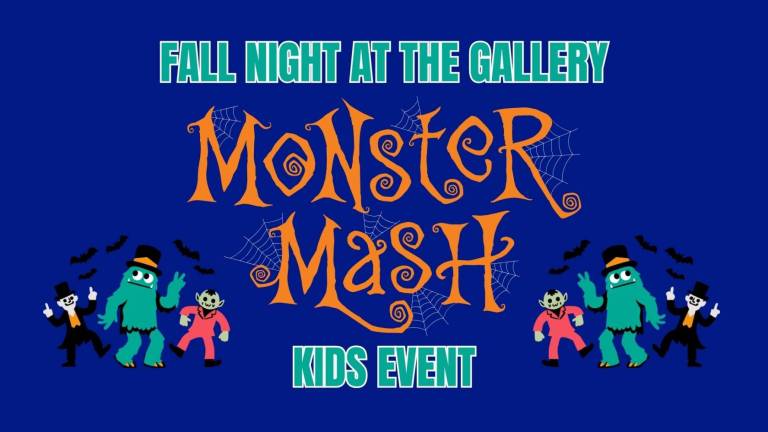 Art League of Ocean City invites children to Halloween  “Monster Mash Night at the Gallery” on Oct. 24