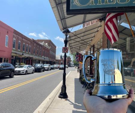oktoberfest 2025 beer stein in downtown Berlin MD