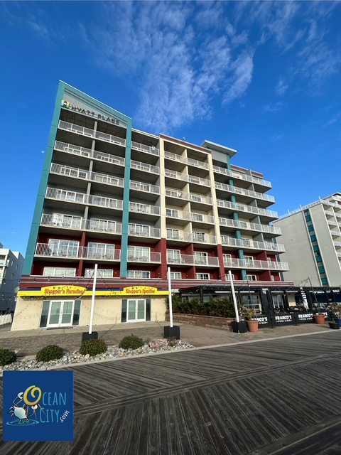 Hyatt Hotel on boardwalk