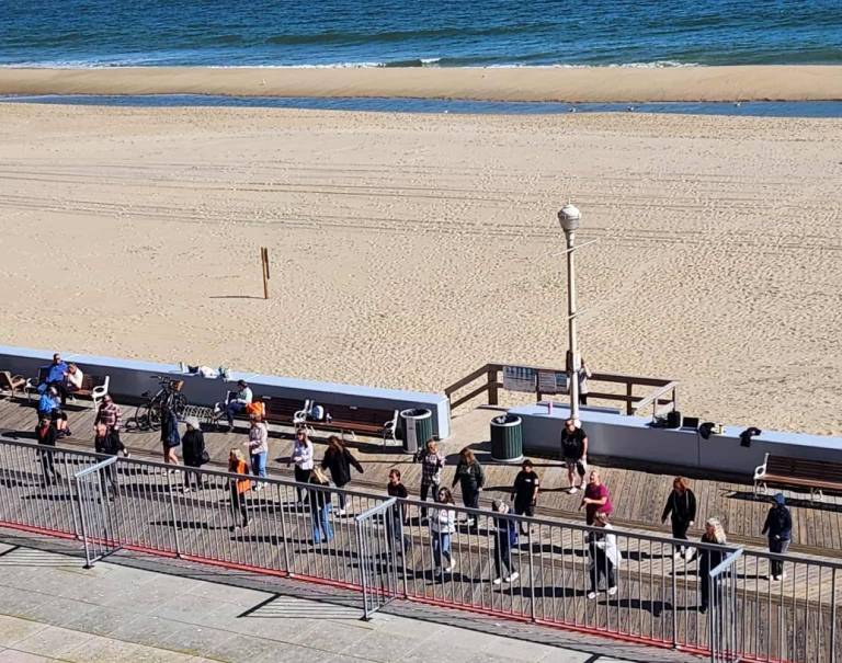 Sandy Garrish, dancing, Ocean City, MD