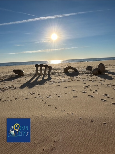 sunrise over dinosaur bones