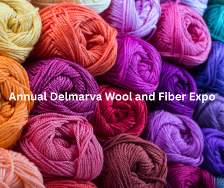 Annual Delmarva Wool and Fiber Expo 450x377