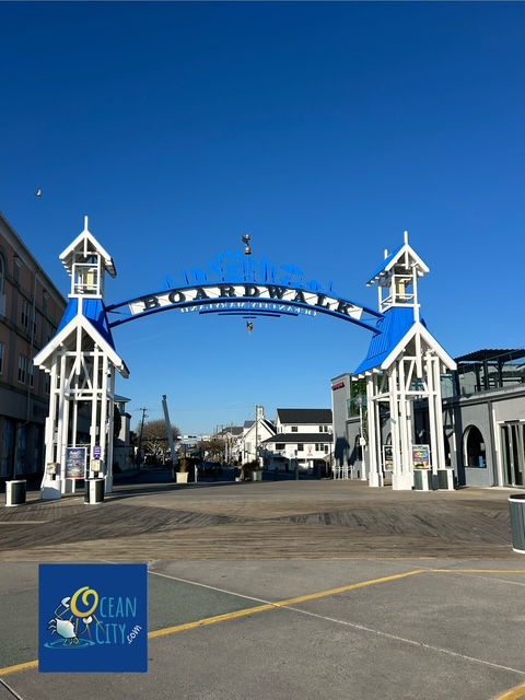 Boardwalk arch