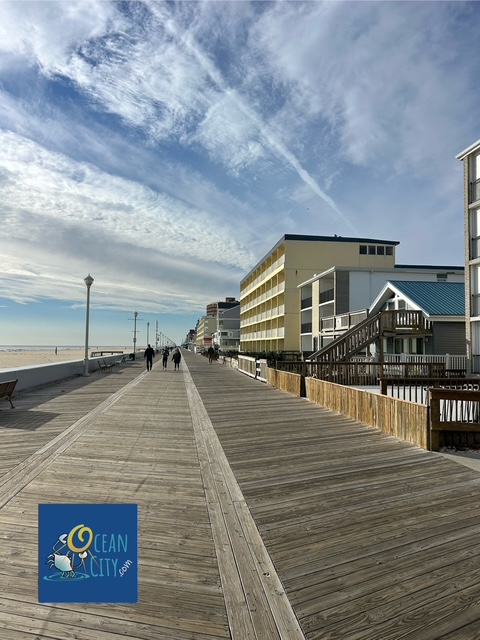 boardwalk on partly sunny day