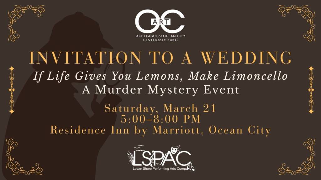 Invitation to a Wedding Murder Mystery LSPAC Graphic 1024x576