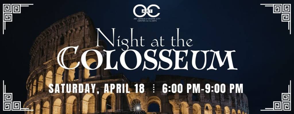 Night at the Colosseum Givebutter Graphic 1024x399