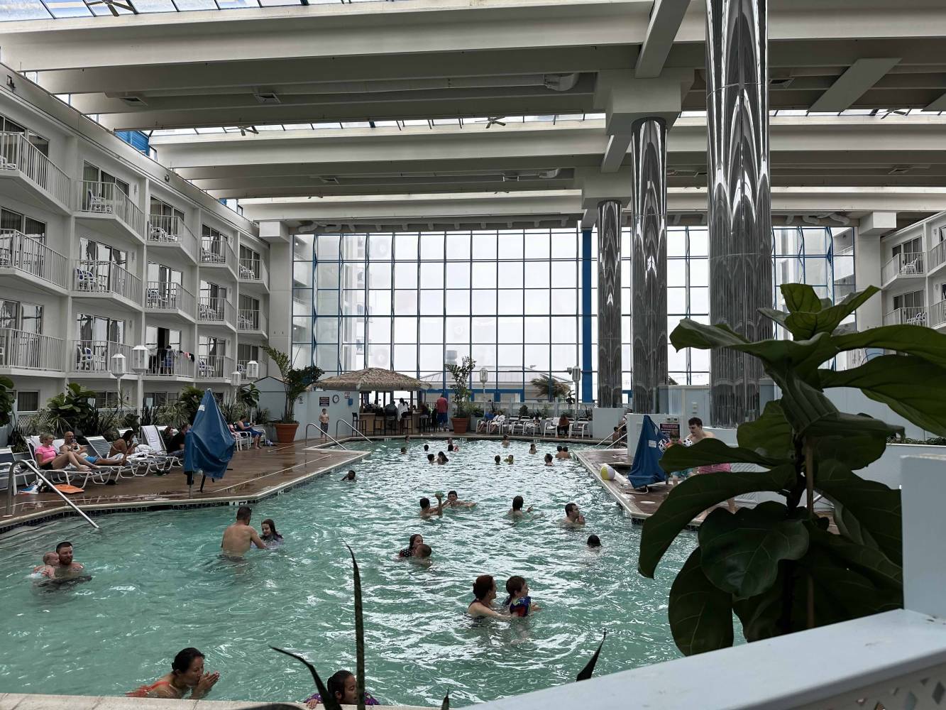 indoor pool at the princess r