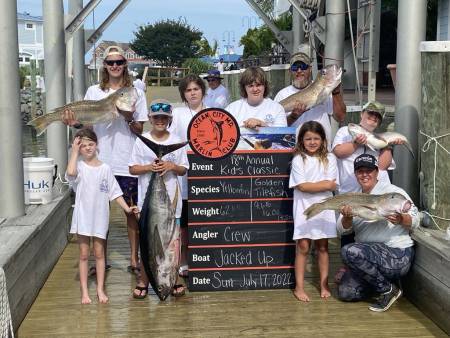 fishing tournament, ocean city, maryland, kids classic