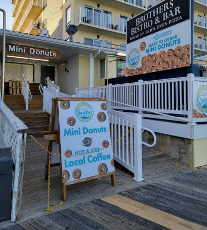 Quickies Donuts, Ocean City, Maryland boardwalk